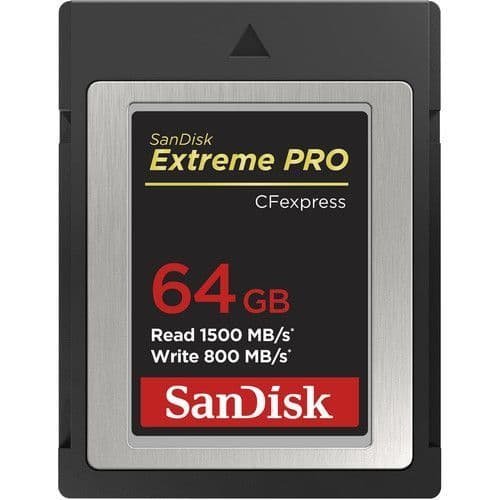 SanDisk Extreme Pro CFexpress Type B 64GB Memory Card