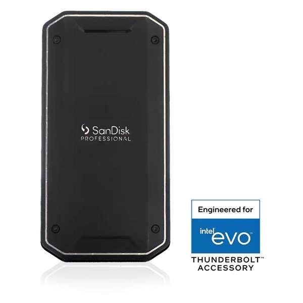 SanDisk Professional PRO-G40 Portable SSD 1TB with Thunderbolt 3 and USB 3.2 Gen 2