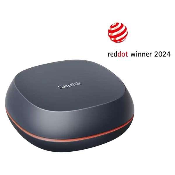 SanDisk Desk Drive 4TB USB-C 3.2 Gen 2 External Hard Drive (SDSSDT40-4T00-EM25)