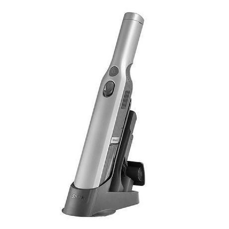Shark WV200UK Cordless Handheld Vacuum Cleaner with Pet Tool, Steel Grey