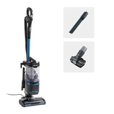 Shark Classic Lift-Away Corded Upright Vacuum Cleaner - Black & Blue, 1.1L, NV602UK