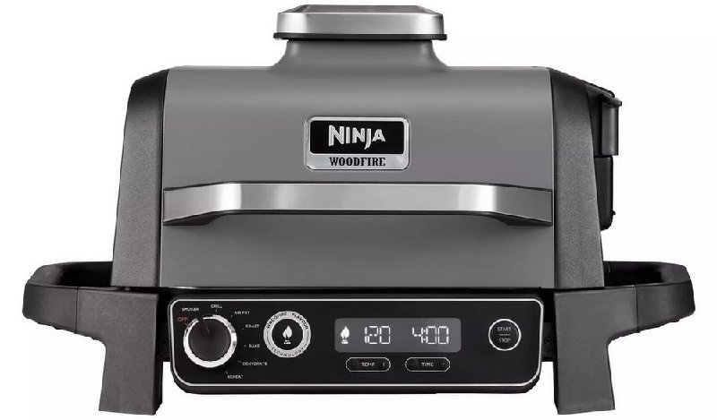 Ninja OG701UK Woodfire Electric BBQ Grill and Smoker