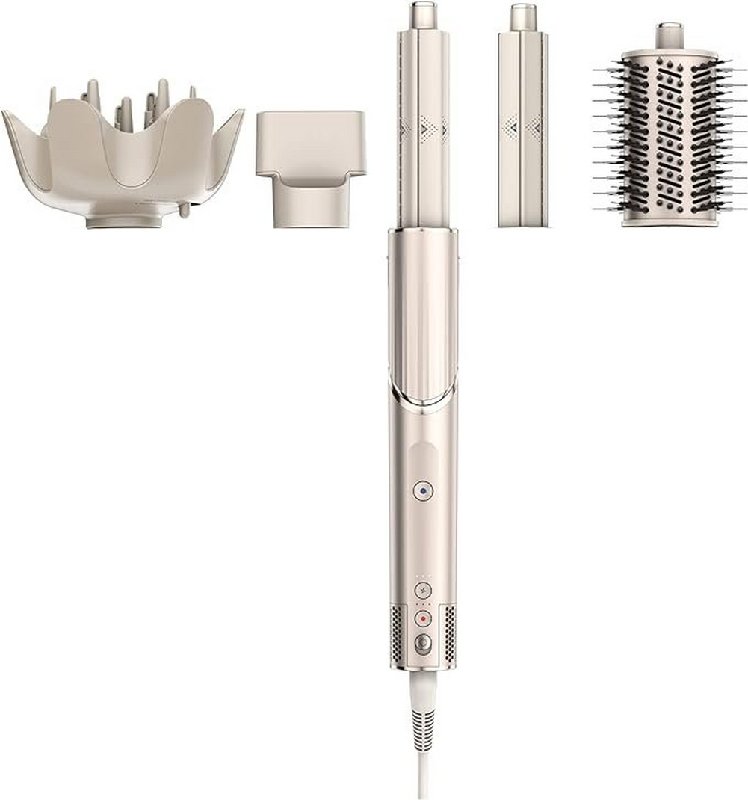 Shark FlexStyle 4-in-1 Air Styler & Hair Dryer for Curly & Coily Hair – Stone