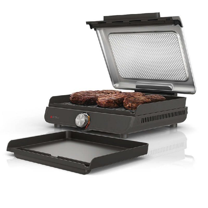 Ninja Sizzle Grill & Flat Plate - Black, GR101UK
