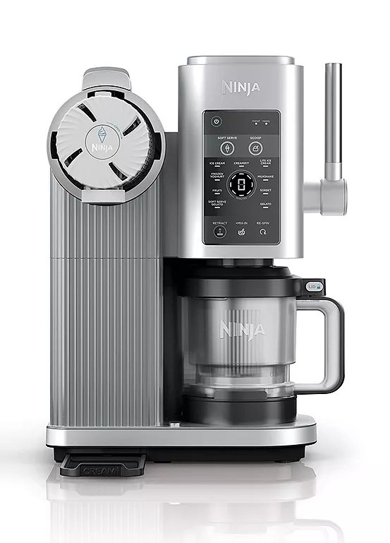 Ninja CREAMi Scoop & Swirl 13-in-1 Soft Serve & Ice Cream Maker with 2x 480ml Tubs