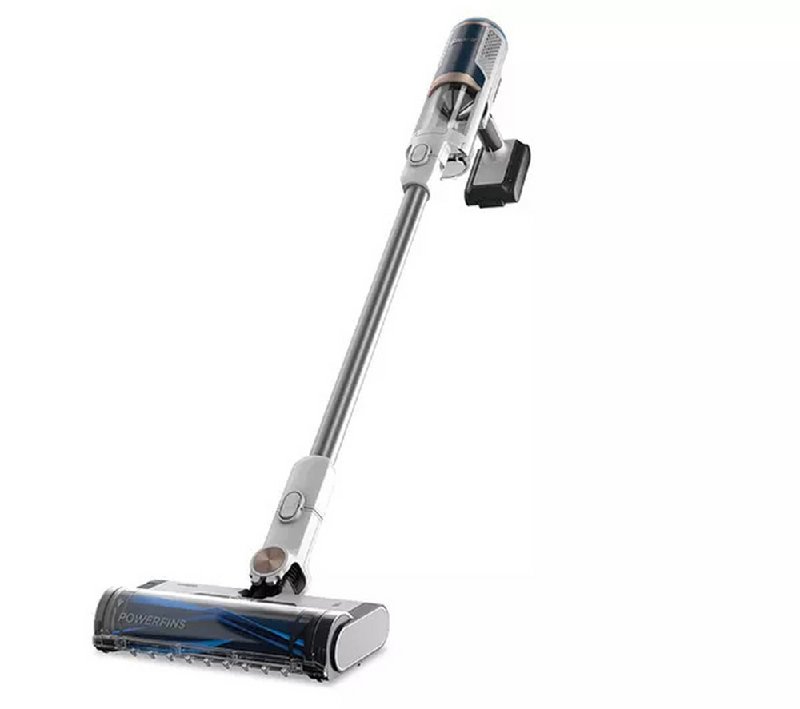 Shark BU3521UK Clean & Empty Cordless Vacuum Cleaner with Auto-Empty System, White