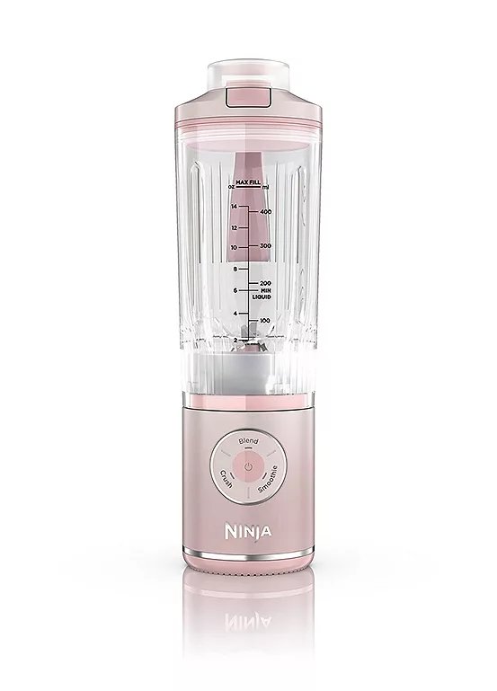 Ninja Blast Max Portable Blender BC251UKPK in Pink with 570ml Cup