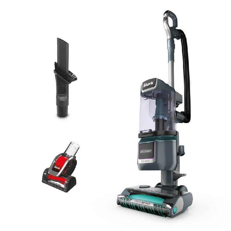 Shark LA791UKT Detect Pet Pro Upright Corded Vacuum in Adriatic Teal and Silver