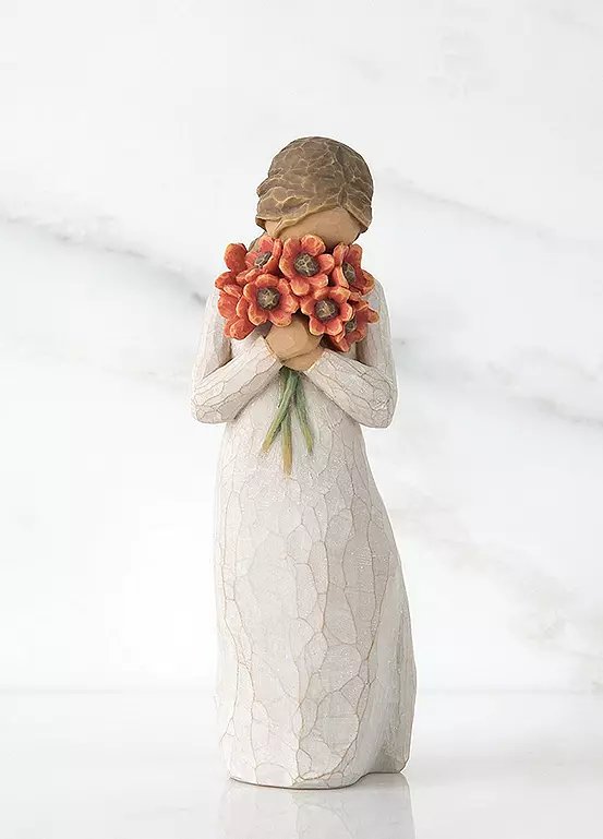 Willow Tree Surrounded by Love Resin Figurine Ornament