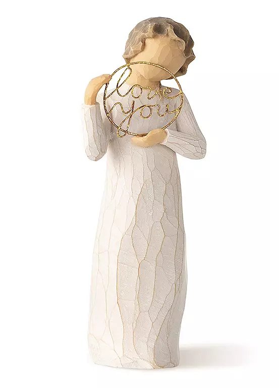 Willow Tree Love You Figurine, Resin Sculpture, 13cm Height