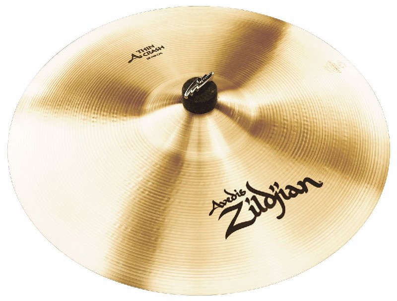 Zildjian A Series 18" Thin Crash Cymbal, Traditional Finish