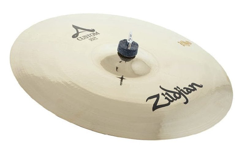 Zildjian A Custom 16" Crash Cymbal, Thin Weight, White Finish