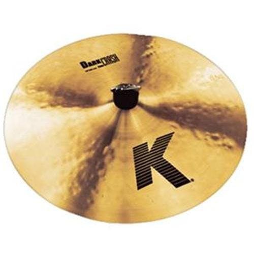 Zildjian 16" K Dark Crash Thin Cymbal, Traditional Finish, B20 Cast Bronze