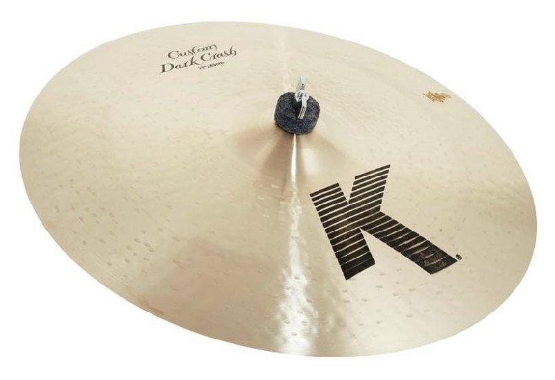 Zildjian 17" K Custom Dark Crash Cymbal, Thin Weight, Traditional Finish