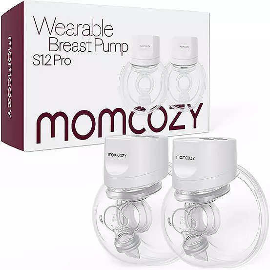 Momcozy S12 Pro Wearable Double Breast Pump with 6oz Capacity