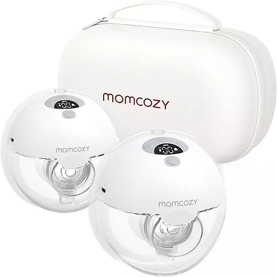 Momcozy M5 Wearable Double Electric Breast Pump with 24mm Flanges