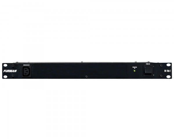 Furman M-10X E Power Conditioner with Surge Protection, 10A, 230V, 1U Rack Mount
