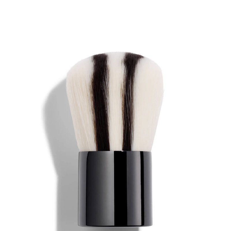 Chantecaille Kabuki Brush with Zebra Print