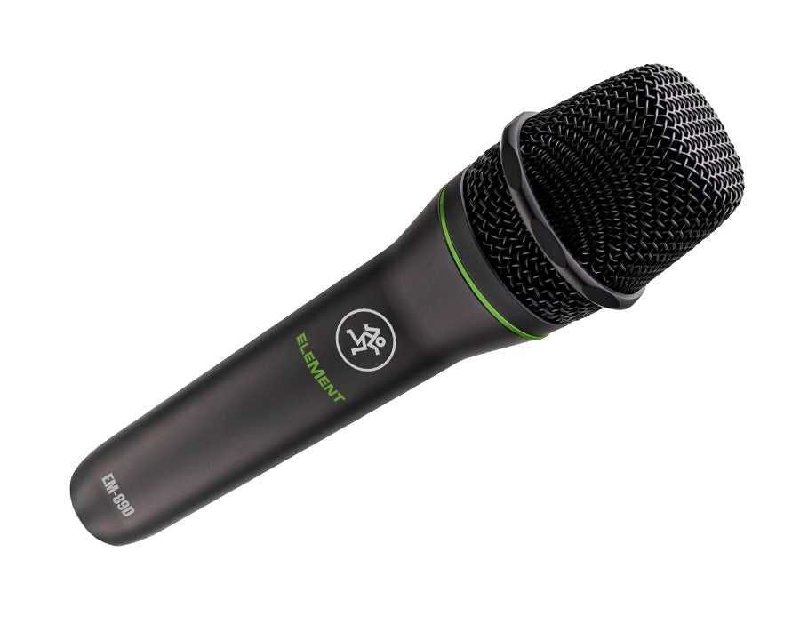Mackie EM-89D Dynamic Vocal Microphone with XLR Cable, Mic Clip and Pouch