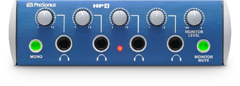 PreSonus HP4 4-Channel Headphone Distribution Amplifier