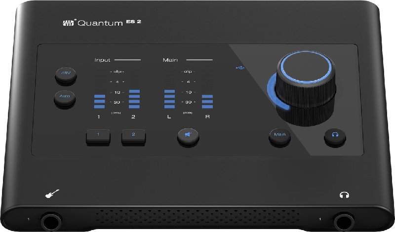 PreSonus Quantum ES-2 USB-C Audio Interface with 2 MAX-HD Preamps