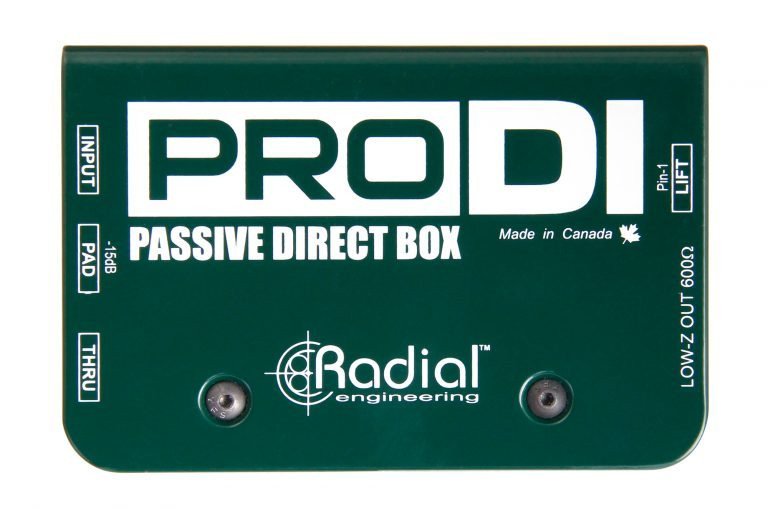 Radial Engineering PRO-DI Compact Passive DI Box (Mono)