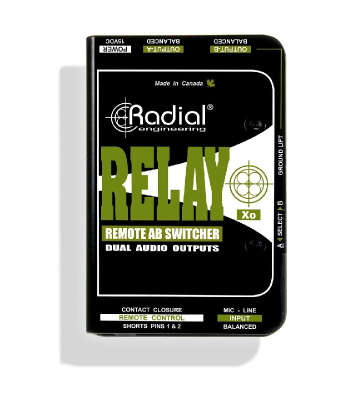 Radial Relay Xo Balanced AB Signal Router with Remote Switching