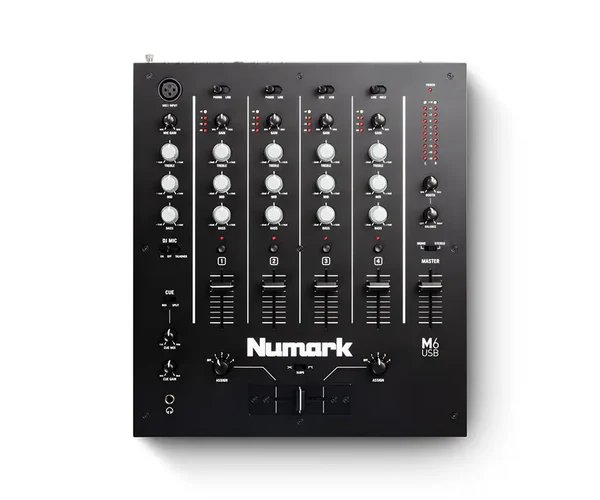 Numark M6 4-Channel USB DJ Mixer