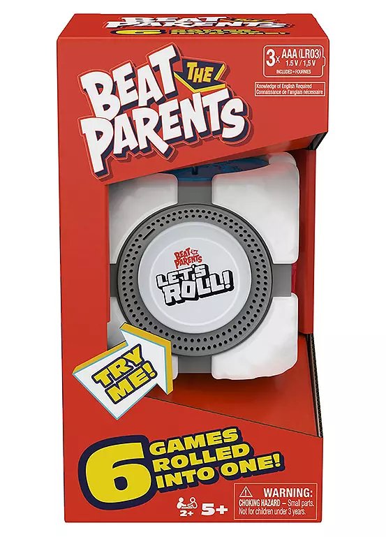 Spin Master Games Beat The Parents Let's Roll Electronic Game Cube