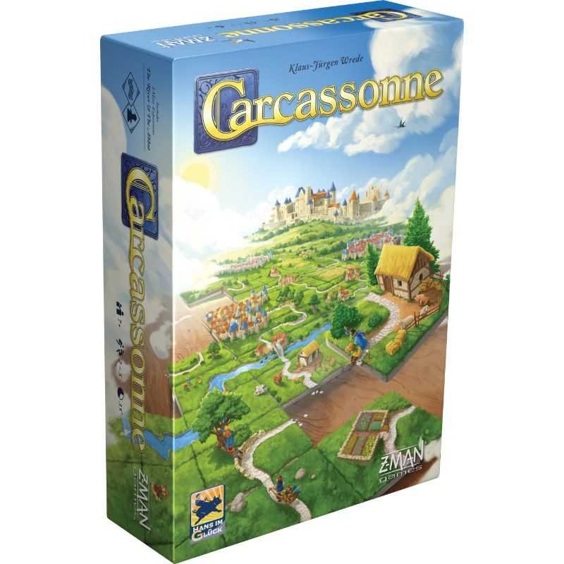Carcassonne Board Game by Coiled Spring for 2-5 Players