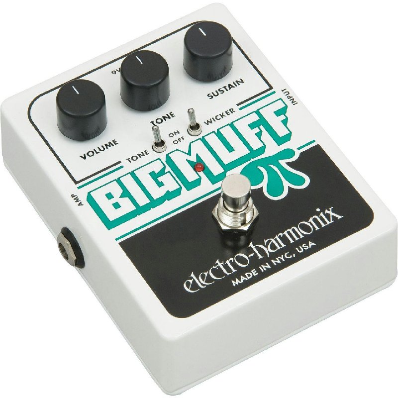 Electro-Harmonix Big Muff Pi with Tone Wicker Overdrive/Fuzz Pedal