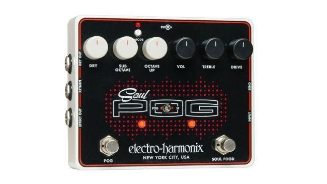 Electro-Harmonix Soul POG Overdrive and Octave Multi-Effect Pedal