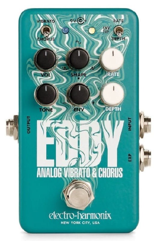 Electro-Harmonix Eddy Analogue/Digital Vibrato and Chorus Effects Pedal