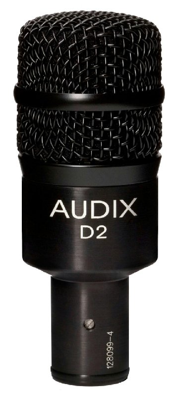 Audix D2 Hypercardioid Dynamic Instrument Microphone