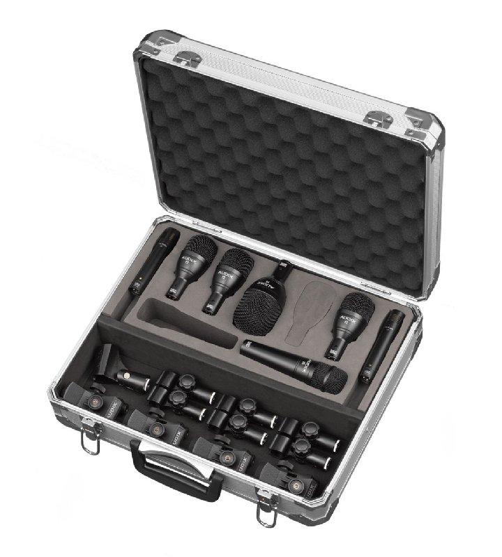Audix FP7 7-Piece Drum Microphone Package with Aluminium Case