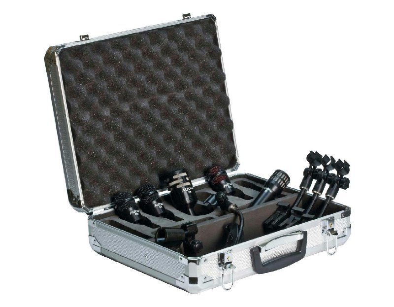 Audix DP5A 5-Piece Drum Microphone Package with Aluminium Case