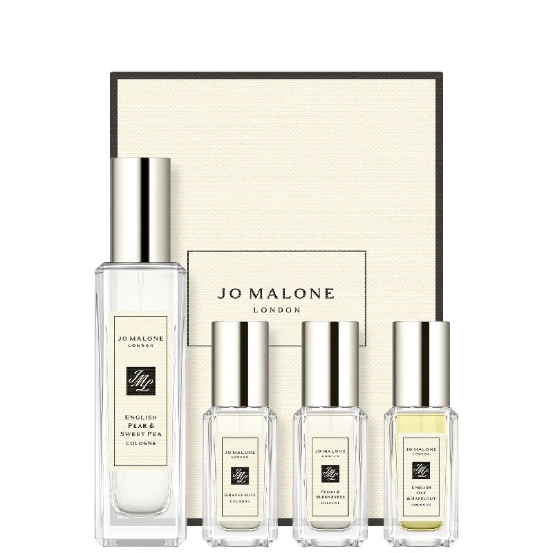 Jo Malone London English Pear & Sweet Pea Layering Collection with 30ml Cologne and 9ml Travel Scents