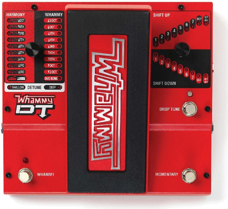 DigiTech Whammy DT Pitch Shifting Pedal with Drop and Raised Tuning