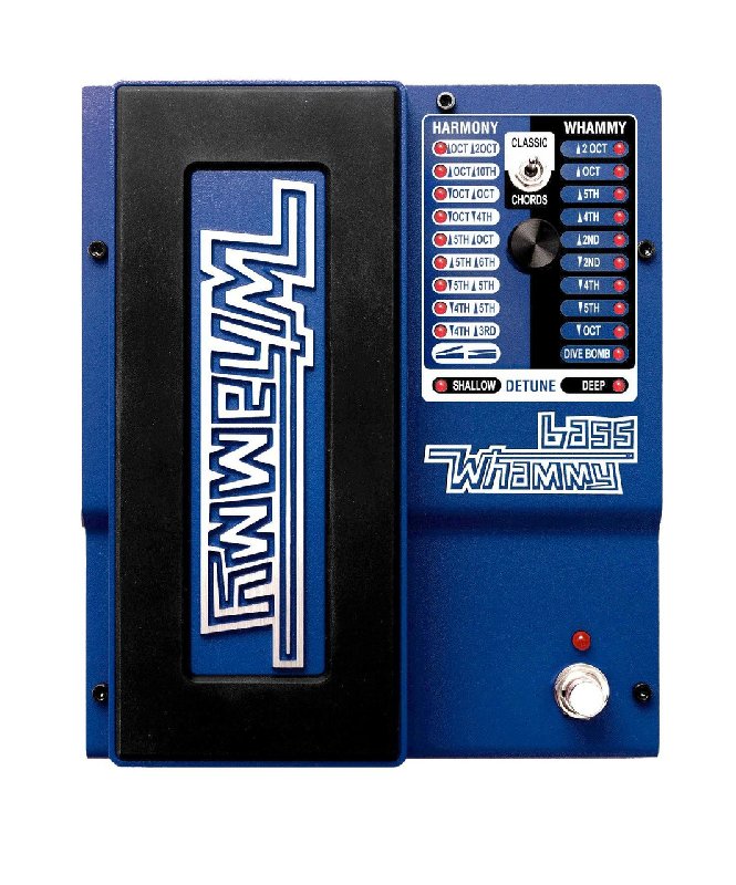 Digitech Bass Whammy Pitch-Shifting Pedal for Bass Guitar
