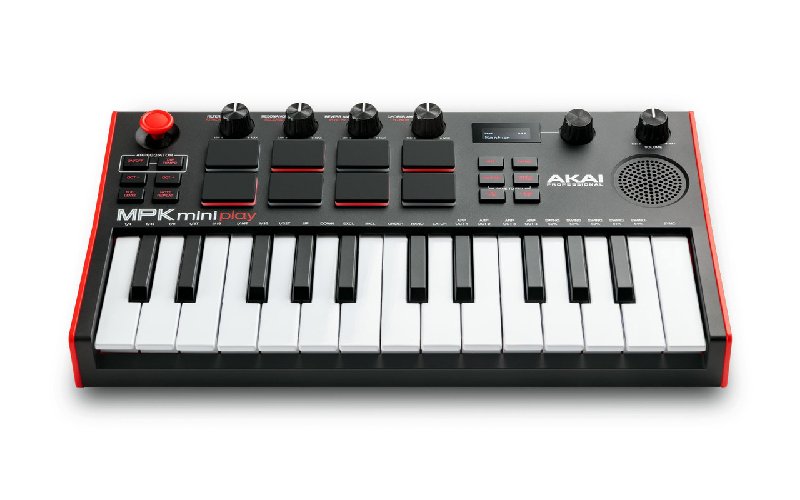 Akai MPK Mini Play MK3 MIDI Keyboard Controller with Built-in Sounds and Speaker