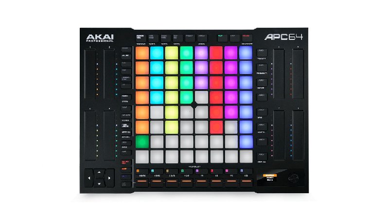 Akai APC64 Controller with Sequencer, Touchstrips and Ableton Live Lite