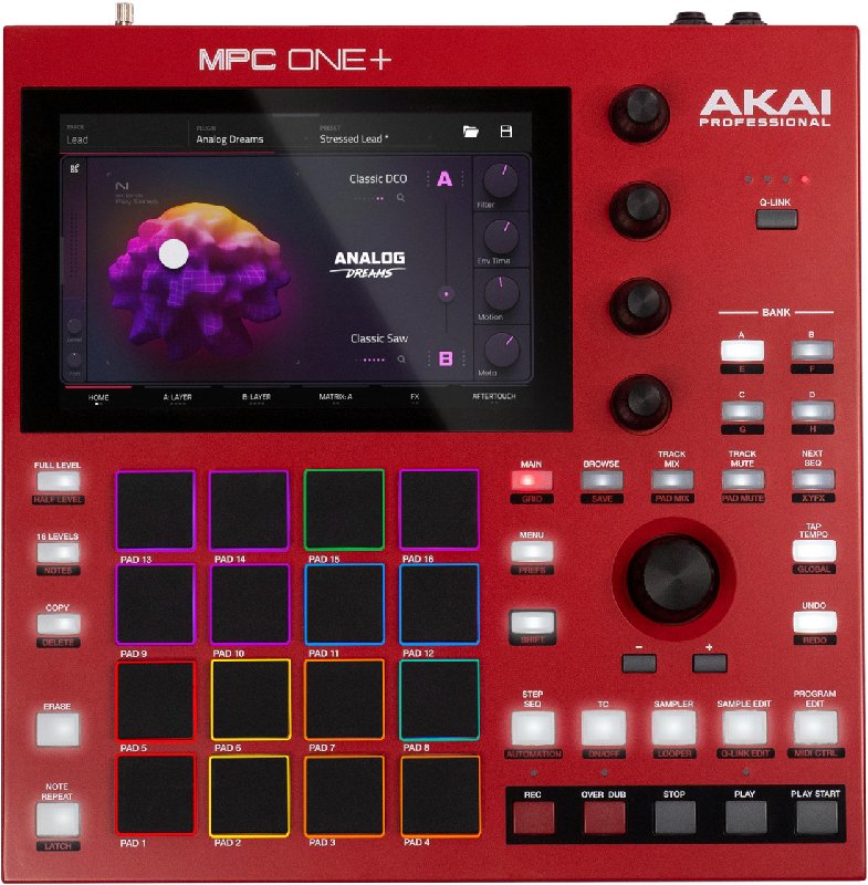 Akai Pro MPC One+ Standalone Music Production Centre with 16GB Storage