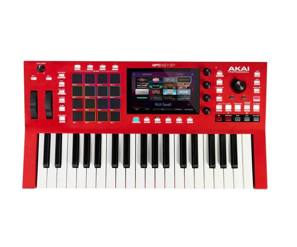 Akai MPC Key 37 Standalone MPC Desktop Synthesizer with 37-Note Keyboard