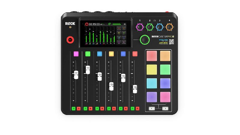 Rode RODECaster Pro II Audio Production Studio Console