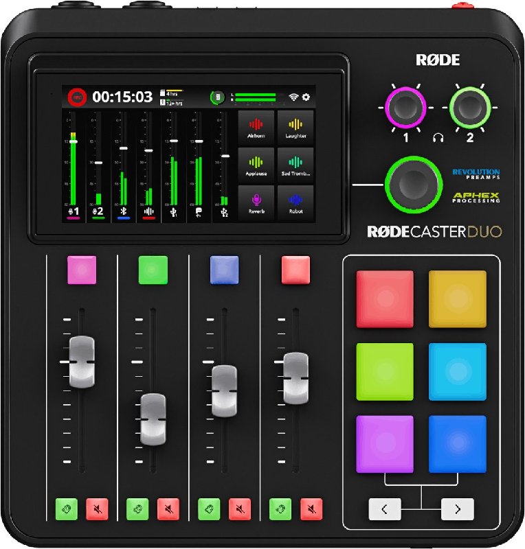 Rode RODECaster Duo Integrated Audio Production Studio