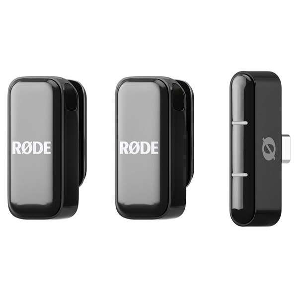 Rode Wireless Micro Ultra-Compact Wireless Microphone, USB-C (Black)