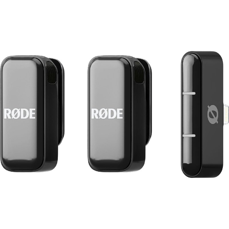 Rode Wireless Micro Ultra-Compact Lightning Microphone - Black
