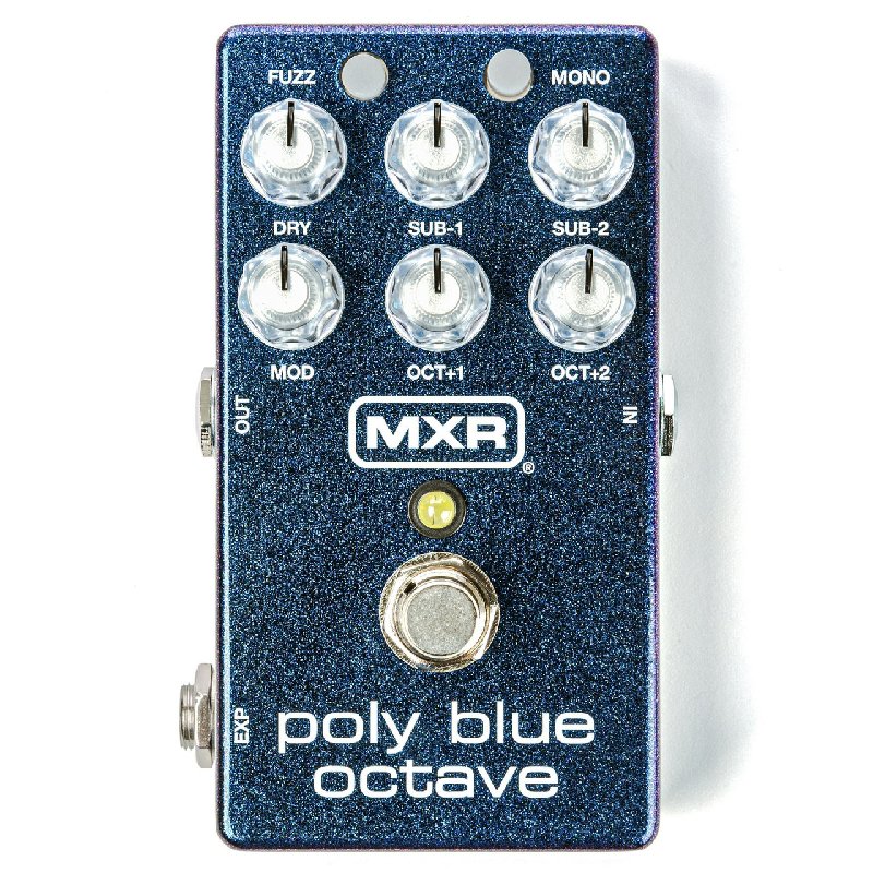 MXR M306 Poly Blue Octave Guitar Effects Pedal