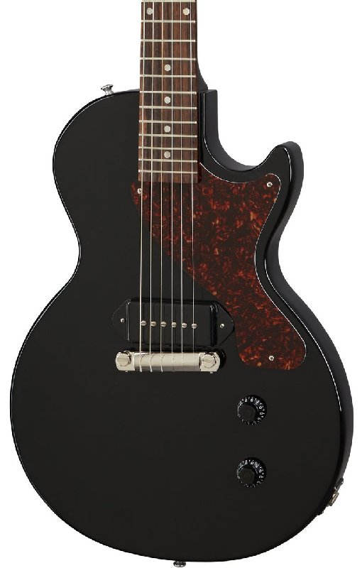 Gibson Les Paul Junior Electric Guitar in Ebony with P-90 Pickup