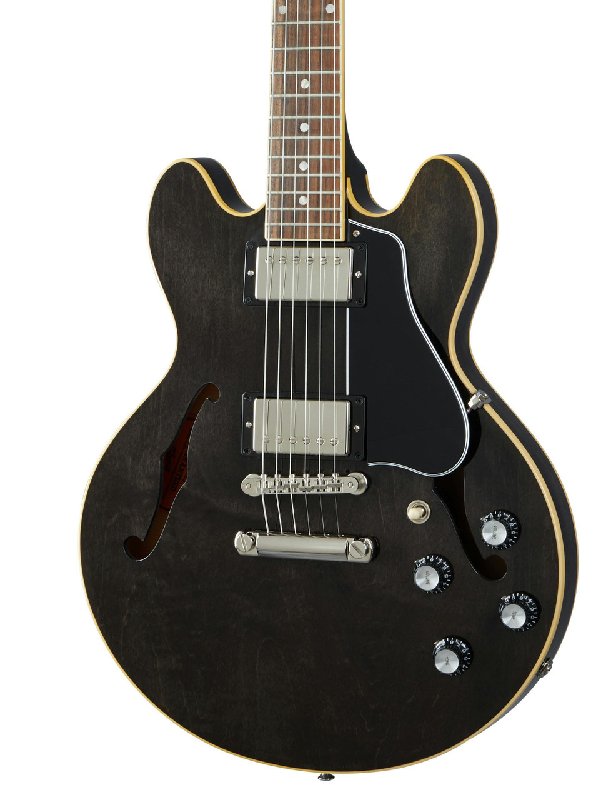 Gibson ES-339 Semi Hollow Electric Guitar in Trans Ebony